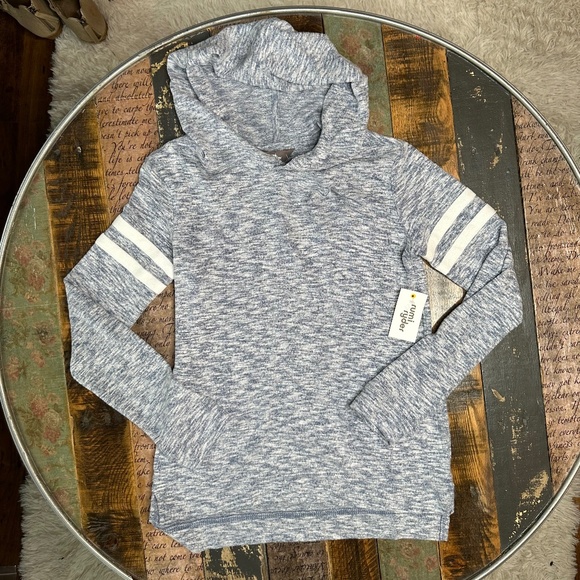 💥 BOGO 💥 NWT Soft Brushed Knit Hooded Long Sleeve Top Large - Picture 1 of 3